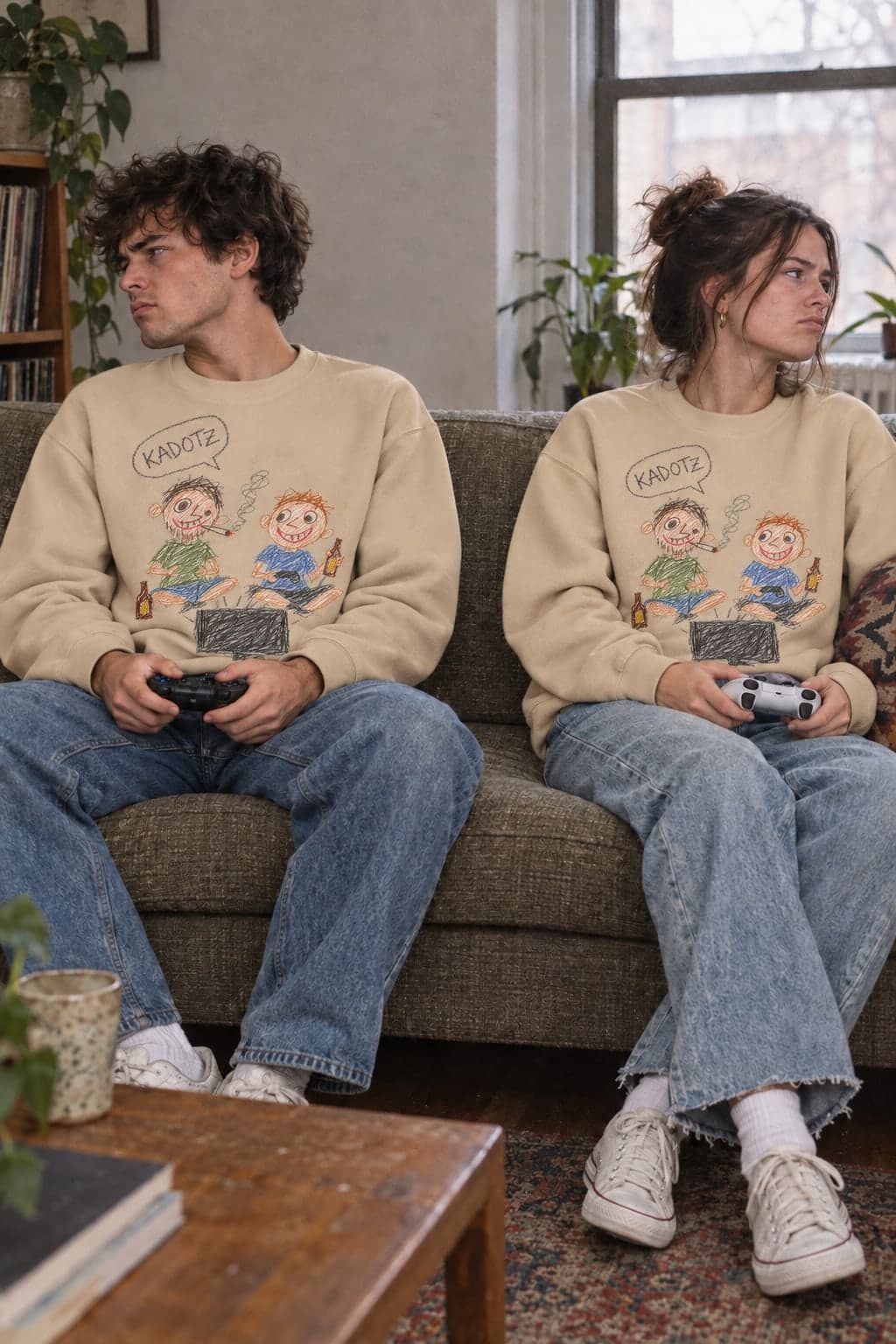 They just argued about the game (AI-generated model)